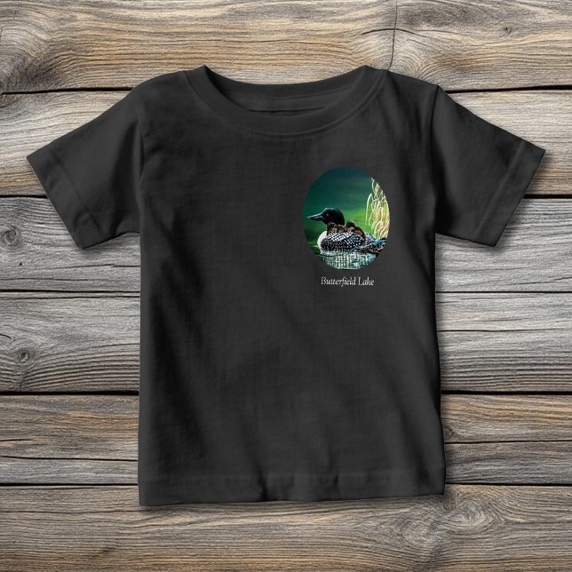 Loon Family Butterfield Lake T Shirt (Skapare uppladdad)