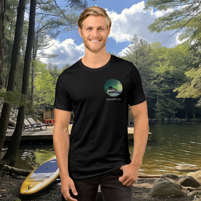 Loon Family Butterfield Lake T Shirt (Skapare uppladdad)