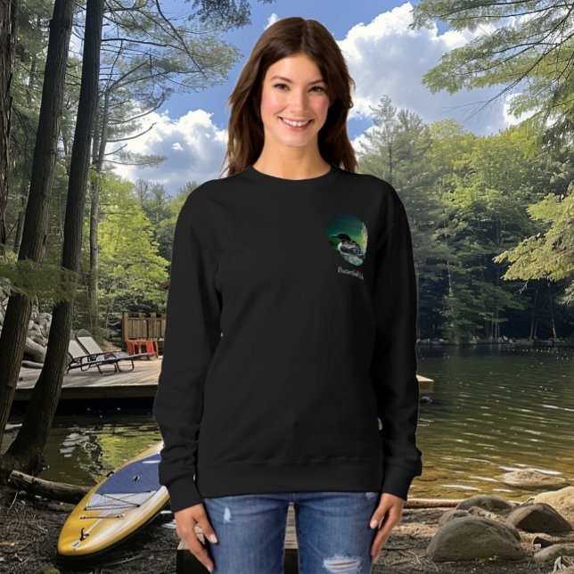 Loon Family Butterfield Lake T Shirt (Skapare uppladdad)