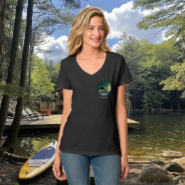 Loon Family Butterfield Lake T Shirt