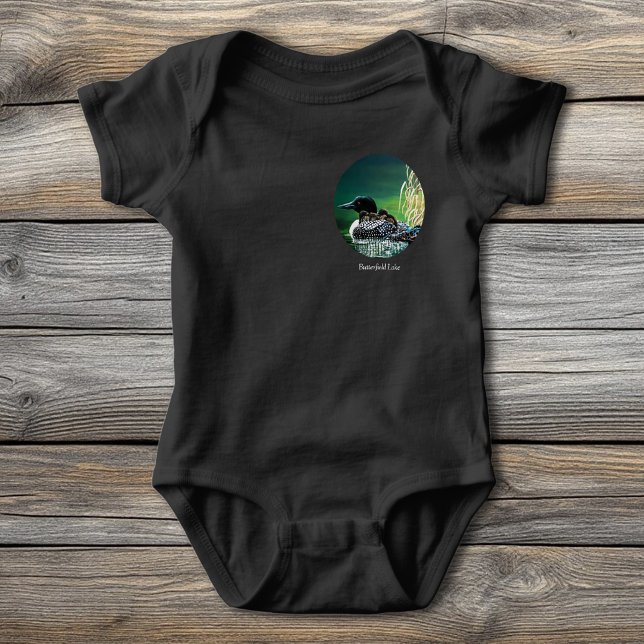Loon Family Butterfield Lake T Shirt (Skapare uppladdad)