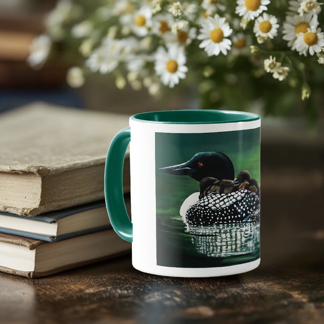 Loon Family Outing Mugg (Skapare uppladdad)