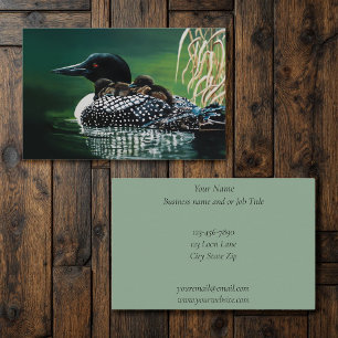 Loon Family Outing Visitkort