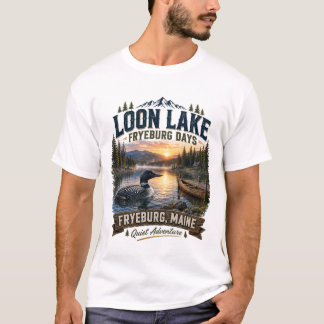 Loon Lake Fryeburg Days Tonårig T-Shirt