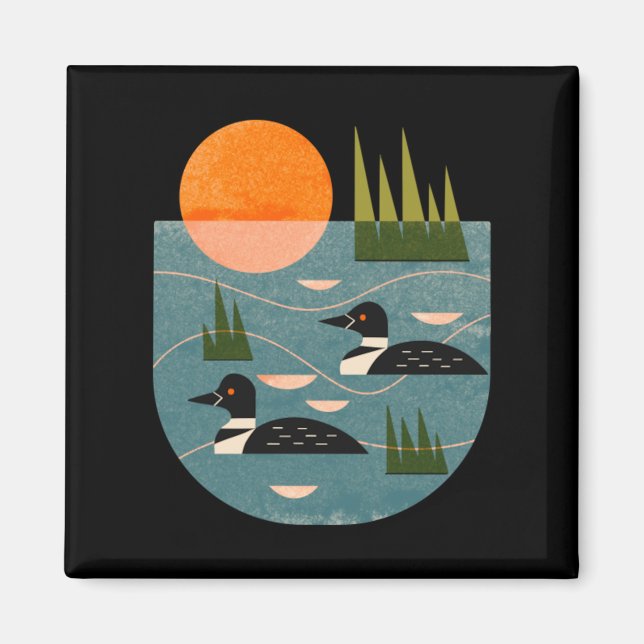 Loon Lake Magnet (Framsidan)