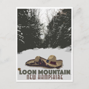 Loon Mountain 5.5 Vykort
