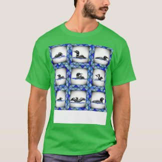 Loon quilt t shirt