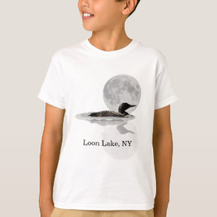 Loon Simmas in Moonlight Boy Child's T-Shirt
