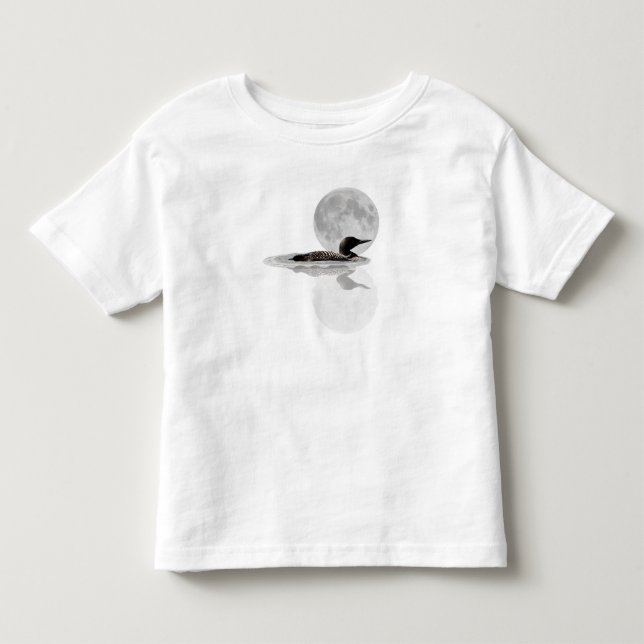 Loon Simmas in Moonlight Småbarn T-Shirt (Framsida)