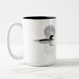 Loon Simmas in the Moonlight Coffee Mugg
