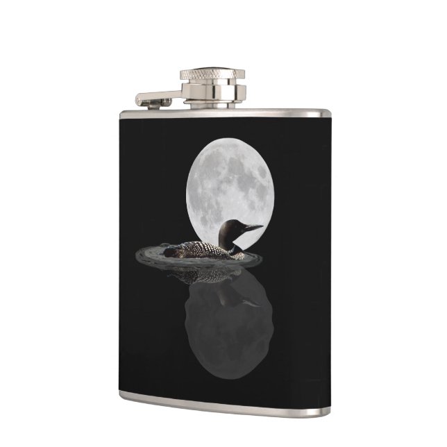 Loon Simmas in the Moonlight Drink Flask Fickplunta (Vänster)