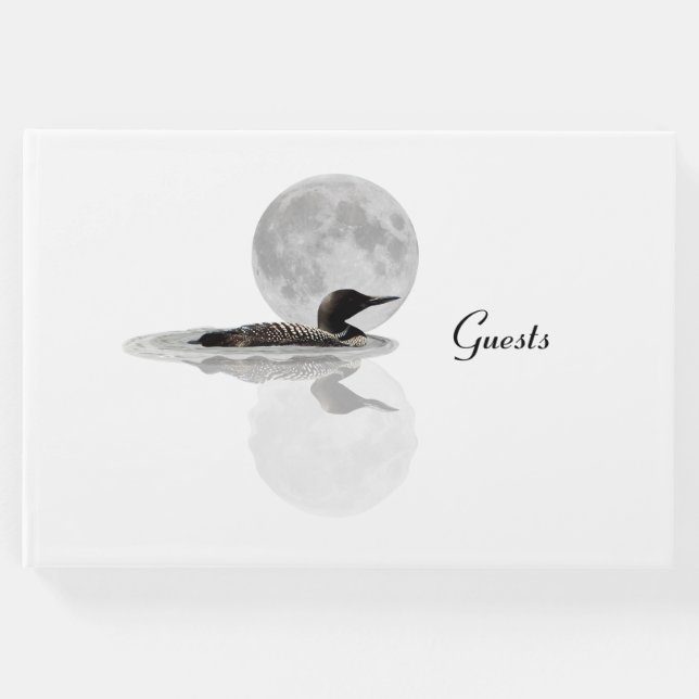 Loon Simmas in the Moonlight Guest Bok (Framsida)