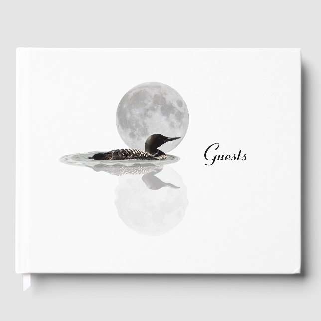 Loon Simmas in the Moonlight Guest Bok (Framsida)