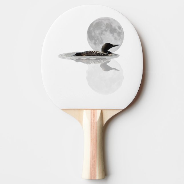 Loon Simmas in the Moonlight Ping Pong Paddle Pingisracket (Framsidan)