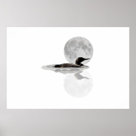 Loon Simmas in the Moonlight Poster