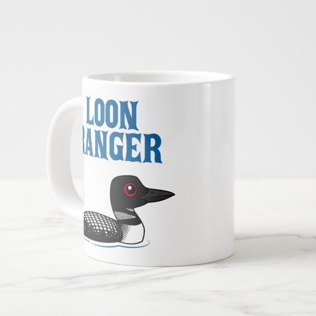 Loon Skogsvaktare Jumbo Mugg (Framsida vänster)