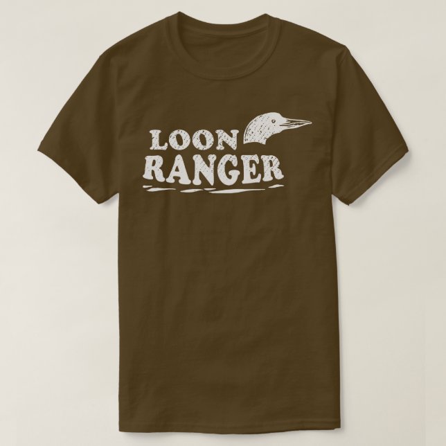 Loon Skogsvaktare T Shirt (Design framsida)