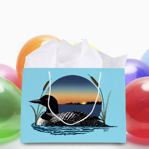 Loon Sunset Blue