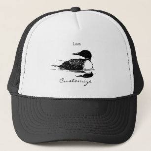 Loon Swimming Bird Art Thunder_Cove Keps
