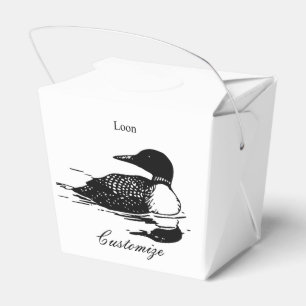 Loon Swimming Bird Art Thunder_Cove Presentaskar