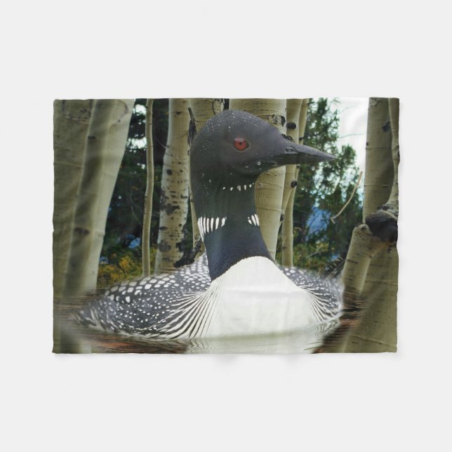 Loon Wilderness Fleecefilt (Framsidan (Horisontell))
