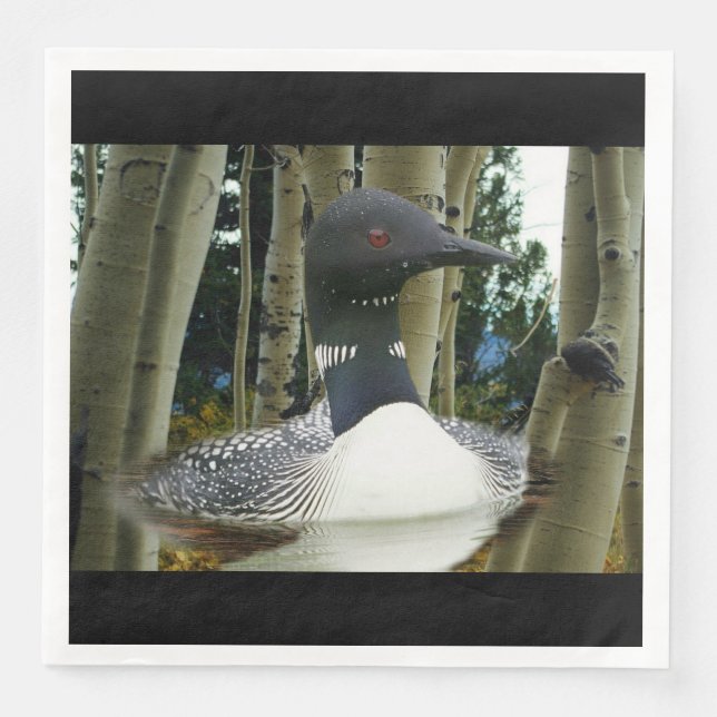 Loon Wilderness Pappersservett (Framsida)