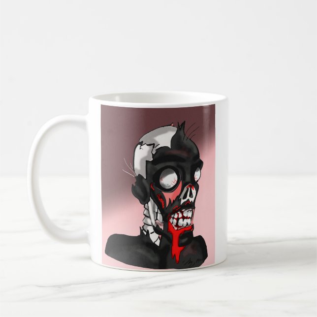 Looney Creepy Zombie Mugg (Vänster)