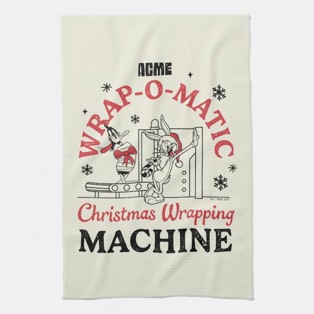 LOONEY TUNES™ | ACME Wrap-O-Matic Inpackningsmaski Kökshandduk (Vertikal)