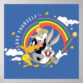 LOONEY TUNES™ - Älska dig själv Pride-märke Poster