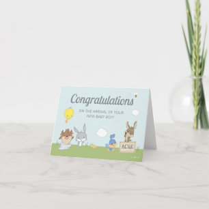 LOONEY TUNES™ Baby Shower   GRATTISAR Kort
