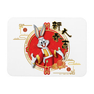 LOONEY TUNES™   BUGS BUNNY™ Vårlycka Magnet