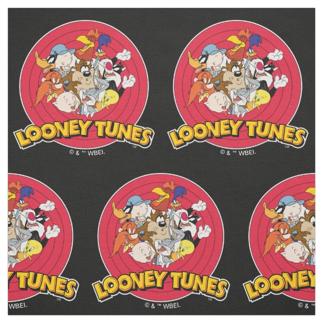 LOONEY TUNES™ Character Logo Tyg (Provkarta)