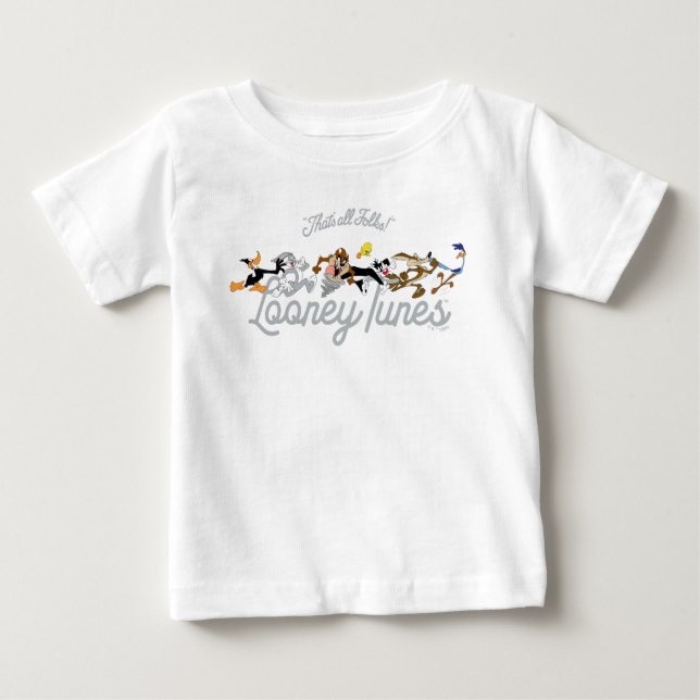 LOONEY TUNES™ Characters Running T Shirt (Framsida)