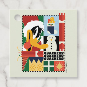 LOONEY TUNES™ DAFFY ANKA™-Helgdag Gåvor Etiketter