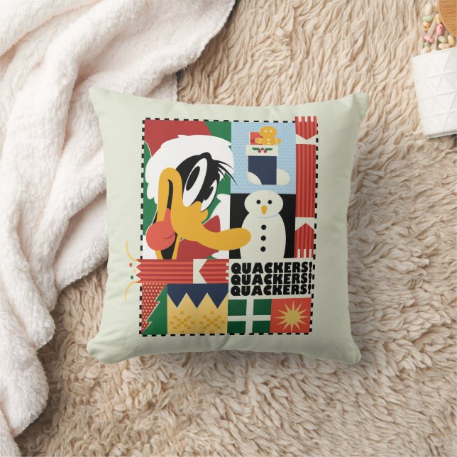 LOONEY TUNES™ DAFFY ANKA™-Helgdag Kudde (Filt)