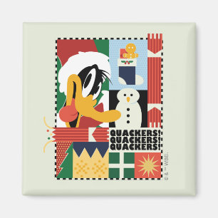 LOONEY TUNES™ DAFFY ANKA™-Helgdag Magnet