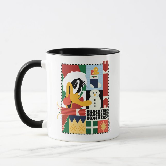 LOONEY TUNES™ DAFFY ANKA™-Helgdag Mugg (Vänster)
