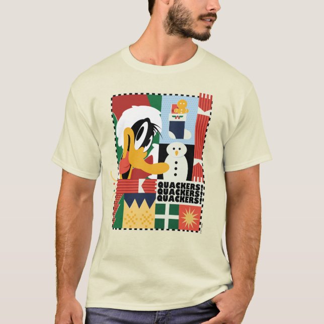 LOONEY TUNES™ DAFFY ANKA™-Helgdag T Shirt (Framsida)