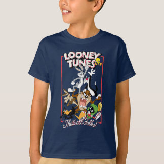 LOONEY TUNES™ "DET ÄR ALLA FOLKS!™" Group Stack T Shirt