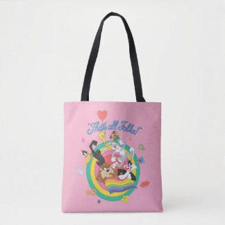 LOONEY TUNES™ - Det är alla mappar! Pride Bullseye Tygkasse