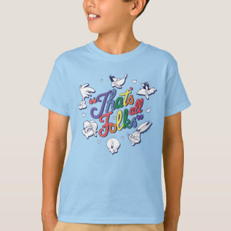 LOONEY TUNES™ - Det är allt, folk! Pride-märke T Shirt