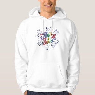 LOONEY TUNES™ - Det var allt, folk! Stolthet Badge Hoodie