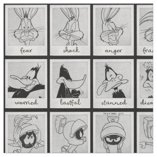 LOONEY TUNES™-diagram för teckenredigering Tyg