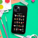 LOONEY TUNES™-Emoji-diagram<br><div class="desc">Det här diagrammet visar olika LOONEY TUNES™-känslouttryck. Här visas: BUGS BUNNY™,  TWEETY™,  MARVIN THE MARTIAN™,  TAZ™,  SYLVESTER™ och DAFFY DUCK™! Klicka på anpassa för att ändra bakgrundsfärgen.</div>