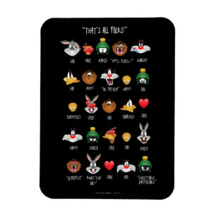 LOONEY TUNES™-Emoji-diagram Magnet