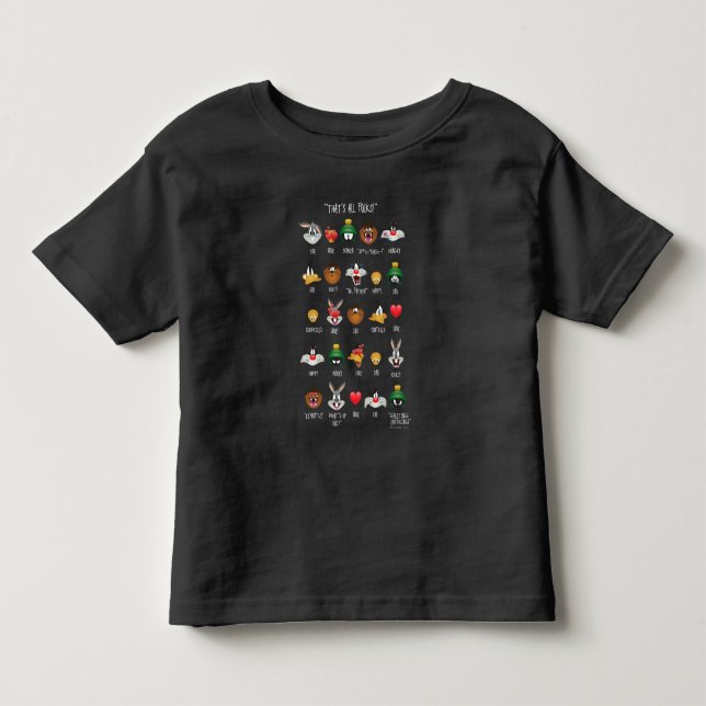 LOONEY TUNES™ Emoji-diagram Tee (Framsida)