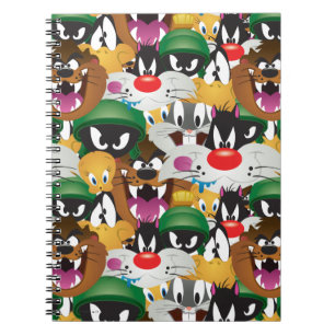 LOONEY TUNES™ Emoji Mönster Anteckningsbok