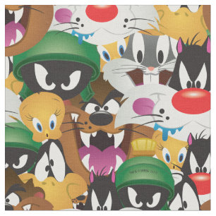 LOONEY TUNES™ Emoji Mönster Tyg
