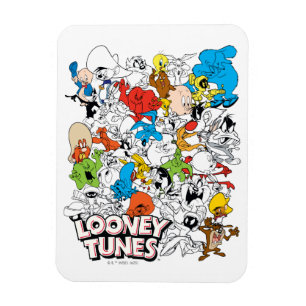 LOONEY TUNES™ Färg Pop Mönster Magnet
