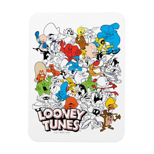 LOONEY TUNES™ Färg Pop Mönster Magnet (Vertikal)